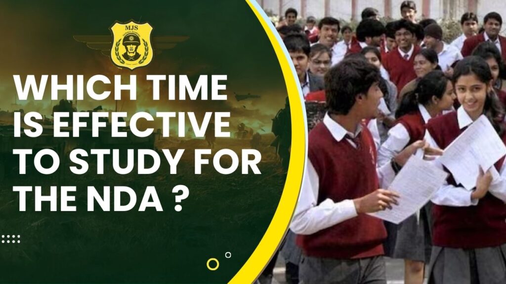 Which Time Is Effective To Study For The NDA