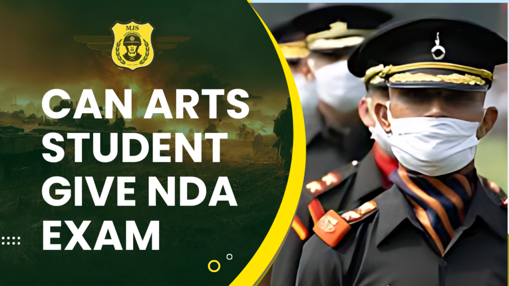 Can Arts Student Give NDA Exam