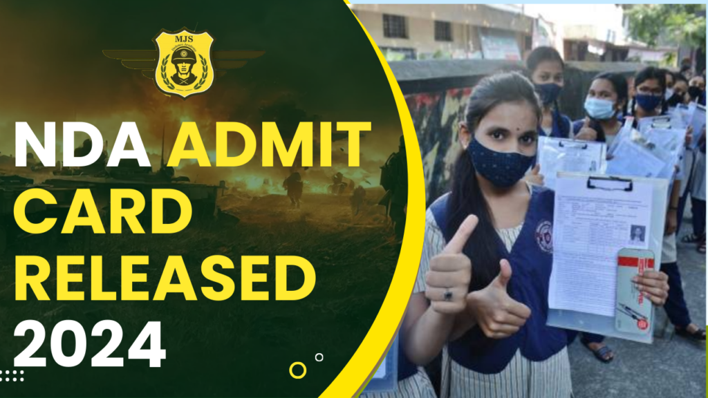 NDA Admit Card Released 2024