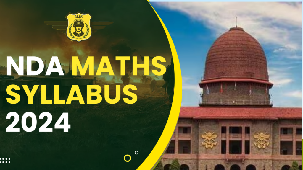 NDA Maths Syllabus 2024