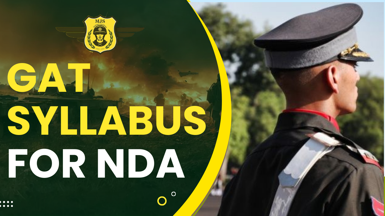 GAT syllabus for NDA