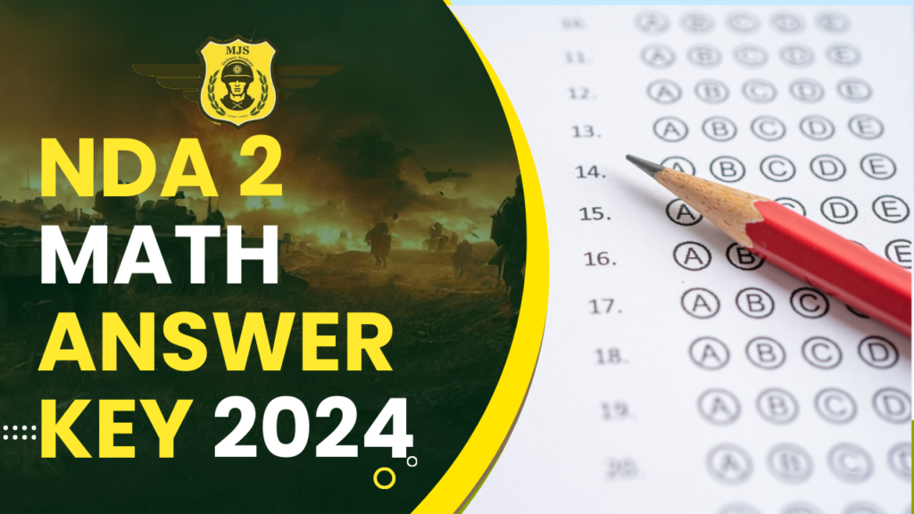 NDA 2 Math Answer Key 2024