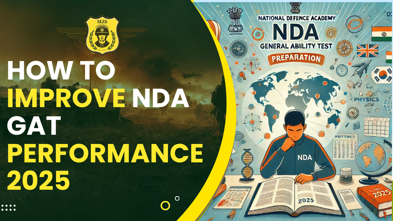 How do I improve my performance in the NDA General Ability Test (GAT) 2025