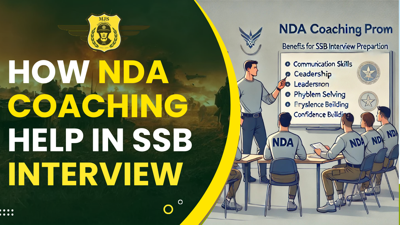 How does the NDA coaching program help in SSB interview preparation 2025?